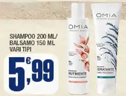 Splendidi e Splendenti Shampoo e balsamo Omia offerta