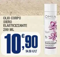 Splendidi e Splendenti Omia olio corpo siero elasticizzante offerta
