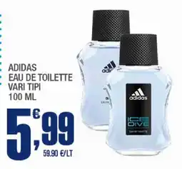 Splendidi e Splendenti Adidas eau de toilette offerta