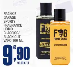 Splendidi e Splendenti Frankie Garage Sporty Fragrance Uomo Classico/Black Out offerta