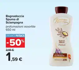 Carrefour Bagnodoccia Spuma di Sciampagna offerta