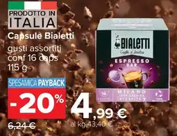 Carrefour Capsule Bialetti offerta