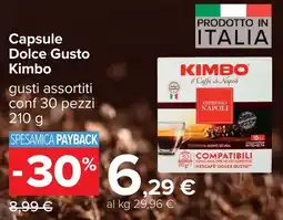 Carrefour Capsule Dolce Gusto Kimbo offerta