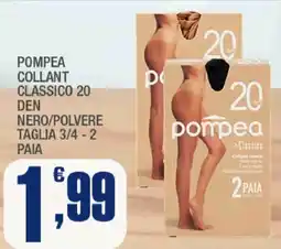 Splendidi e Splendenti Pompea collant classico 20 den offerta