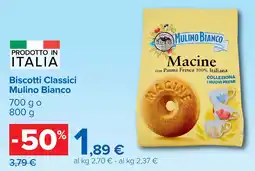 Carrefour Biscotti Classici Mulino Bianco offerta