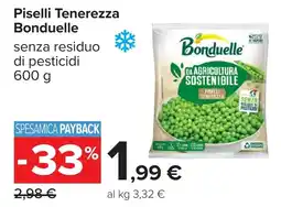 Carrefour Piselli Tenerezza Bonduelle offerta