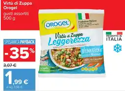 Carrefour Virtù di Zuppa Leggerezza offerta