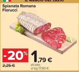 Carrefour Spianata Romana Fiorucci offerta