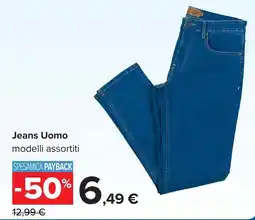 Carrefour Jeans Uomo offerta