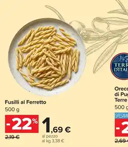 Carrefour Fusilli al Ferretto offerta