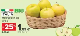 Carrefour Mele Golden Bio offerta