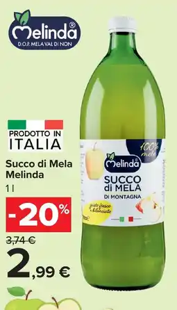 Carrefour Succo di Mela Melinda offerta