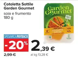 Carrefour Cotoletta Sottile Garden Gourmet offerta