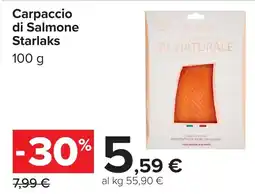Carrefour Carpaccio di Salmone Starlaks offerta