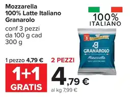 Carrefour Mozzarella Granarolo offerta