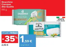 Carrefour Stracchino Granarolo offerta