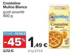 Carrefour Crostatine Mulino Bianco offerta