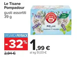 Carrefour Le Tisane Pompadour offerta