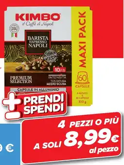 Carrefour Kimbo Barista Espresso Napoli offerta