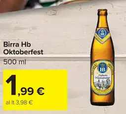 Carrefour Birra Hb Oktoberfest offerta