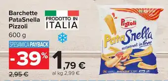 Carrefour Barchette PataSnella Pizzoli offerta