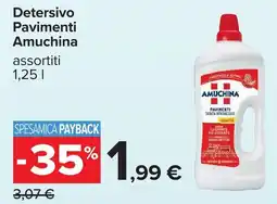 Carrefour Detersivo Pavimenti Amuchina offerta