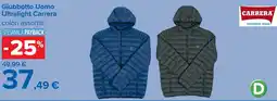Carrefour Giubbotto Uomo Ultralight Carrera offerta