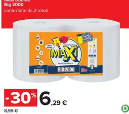 Carrefour Maxi Bobina Big 2000 offerta
