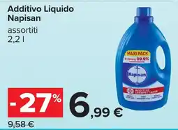 Carrefour Additivo Liquido Napisan offerta