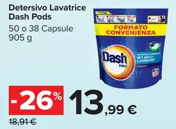 Carrefour Detersivo Lavatrice Dash Pods offerta