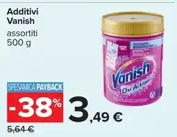 Carrefour Additivi Vanish offerta