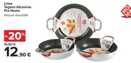 Carrefour Tegami Alluminio Pro Home offerta