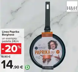 Carrefour Paprika padella 24 cm offerta