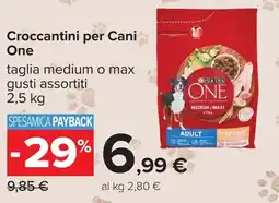 Carrefour Croccantini per Cani One offerta