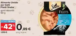 Carrefour Filetti Sheba offerta