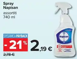 Carrefour Spray Napisan offerta