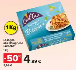 Carrefour Market Lasagna alla Bolognese Eurochef offerta