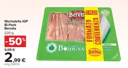 Carrefour Market Mortadella IGP Beretta offerta