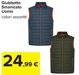 Carrefour Giubbotto Smanicato Uomo offerta