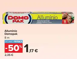 Carrefour Market Alluminio Domopak offerta