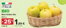 Carrefour Market Mele Golden Bio offerta