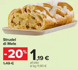 Carrefour Market Strudel di Mele offerta
