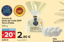 Carrefour Market Treccia di Gioia del Colle DOP Terre d'Italia offerta