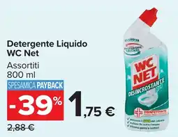 Carrefour Market Detergente Liquido WC Net offerta