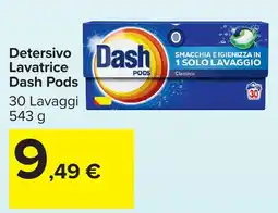 Carrefour Market Detersivo Lavatrice Dash Pods offerta