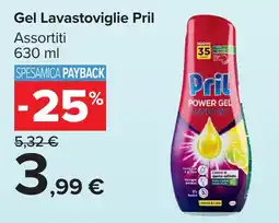 Carrefour Market Gel Lavastoviglie Pril offerta
