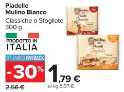 Carrefour Market Piadelle Mulino Bianco offerta