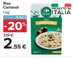 Carrefour Market Riso Carnaroli offerta