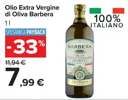 Carrefour Market Olio Extra Vergine di Oliva Barbera offerta