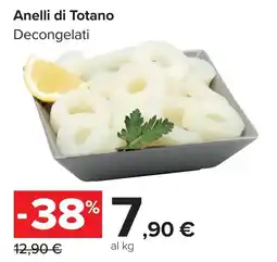Carrefour Market Anelli di Totano Decongelati offerta